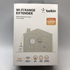 Belkin N300 300Mps Wi-Fi Range Extender White Covers 5000 Sq. Ft picture