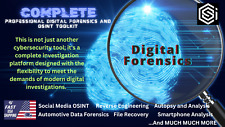 Pro Digital Forensics Toolkit  OSINT SMARTPHONE PC AUTO AUTOPSY Bootable USB picture