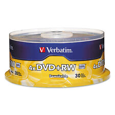 Verbatim DVD+RW Discs 4.7GB 4x Spindle 30/Pack 94834 picture