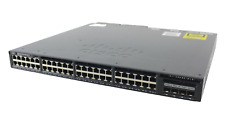 Cisco Catalyst 3650 Series 48-Port PoE+ Switch 2 x 10G SFP WS-C3650-48FD-L (BH) picture