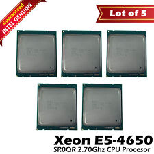 Lot x 5 Intel Xeon E5-4650 8 Core 2.7GHz 20MB Cache 130W CPU Processor SR0QR picture