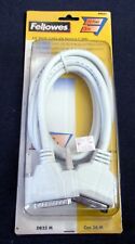 Fellowes Printer Computer Cable IEEE 1284 AB 10' Foot DB25M to Cen 36M NEW picture