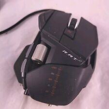 Mad Catz R.A.T. 7 Wired Gaming Mouse 43708 5V DC 100mA Dynamic Ergonomics EUC picture