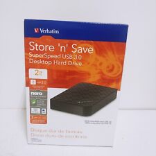 Verbatim 2TB Store 'n' Save Desktop Hard Drive, USB 3.0 - Diamond Black picture