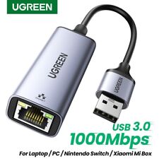 UGREEN USB 3.0 Ethernet Adapter 1000Mbps RJ45 Network Card For Laptop Mi Box PC picture