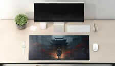 Gaming Mouse Pad Asian Temple Gaming Desk Mat- Large Desk Pad- Gift for Gamer picture