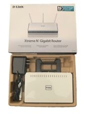 D-Link DIR-655 Xtreme N Gigabit Wireless Router White N+300 4 Gb. Used. picture