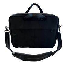 Dell Deluxe Laptop Notebook Black Carry Carrying Case Bag + Strap Genuine OEM picture