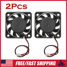 2PC 12V Mini Silent Cooling Computer Fans - Small 40mm x 10mm DC Brushless 2-pin picture