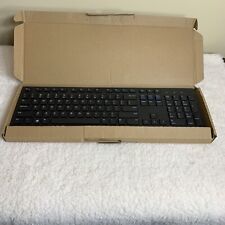 Dell Wired Keyboard USB Connection English Layout New Open Box Black KB216-BK-US picture