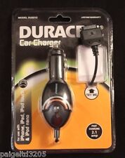 Duracell Cell Phone Car Charger Model DU5212 for iPhone, iPad, iPod Touch & Nano picture