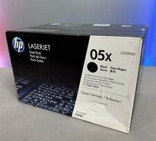 *Dual Pack* NEW Genuine HP 05X (CE505XD) Black Toner Cartridge HP LaserJet P2055 picture