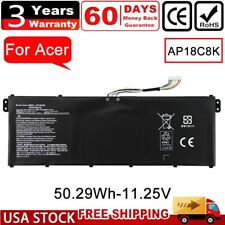 New For Acer Chromebook Spin CB315-3H Battery 11.25V 4471mAh 50.29Wh AP18C8K US picture