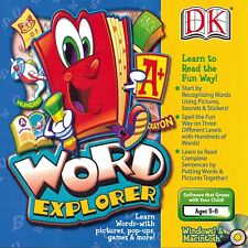 DK Dorling Kindersley Word Explorer DK Ages 5-8 Edutainment Software Sealed New picture