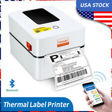 Thermal Label Printer PC & Bluetooth 4x6 Shipping Label for eBay Amazon UPS etc picture