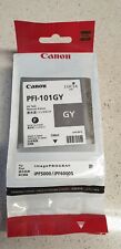 Genuine Canon PFI-101GY Grey Ink for iPF5000 iPF6000S New Never Used and Sealed picture