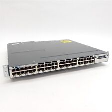 Cisco Catalyst 3750-X WS-C3750X-48PF-L V01 PoE+ Network Gigabit Managed Switch picture