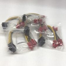 LOT OF 6 EN-LABS 18AWG 6PIN TO 2X6T2-PIN (6IN/8PIN  POWER SPILTTER CABLE  picture