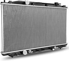 Radiator Complete Radiator Compatible with Accord Crosstour Aluminum Radiator, E picture