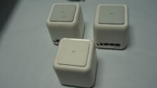 Monoprice 38623 White AC1200 Dual Band WiFi Mesh Router x2 + 1 Satellite  AS-IS picture