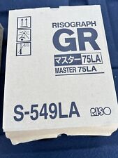 Risograph S-549LA Thermal Masters - GR Series picture