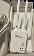 MSRM 1200Mbps Dual Band High Speed Repeater White US754AC Signal Booster (7233) picture