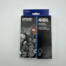 Epson 410XL High-Capacity Black Ink Cartridge Expired 11/2021 C13T340120 picture