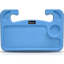 2 in 1 Car Steering Wheel Desk (Blue) | Steering Wheel Tray for Laptop Car Mount picture