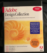 adobe design collection 2002 photoshop live motion indesign + original pkgng picture