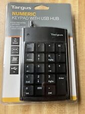 TARGUS NUMERIC KEYPAD 2 PORT USB HUB PAUK10U- New Sealed picture