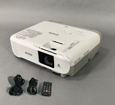 Epson PowerLite W39 3LCD Projector 3500 ANSI 1080p w/Accessories Low Hours Used picture
