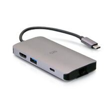 USB-C® 8-in-1 Mini Dock with HDMI®, 3X USB-A, Ethernet, SD Card Reader, and U... picture
