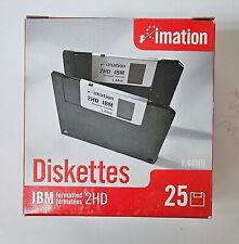 Imation Floppy disks Diskettes 2HD IBM 3.5In Pack of 25 floppy diskettes. picture
