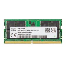 New SK Hynix 32GB DDR5 4800MHz PC5-38400 2RX8 SODIMM Memory Ram HMCG88MEBSA092N picture