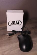 JSM Computers - USB Wired Computer Mouse - Black New picture
