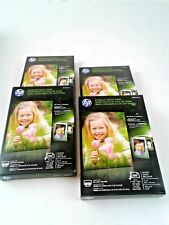 Lot of 4 Boxes of 100 Each HP Everyday Glossy Photo Paper--Ink Jet Printers 4x6  picture
