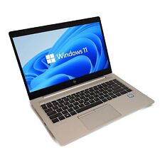 Fast Windows 11 HP EliteBook 840 G5 Laptops Sleek Thin & Light Webcam i5 picture