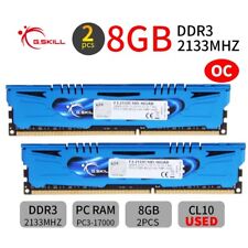 G.Skill Ares 16GB 2x 8GB DDR3 2133MHz OC PC3-17000 Overclocking Gaming PC Memory picture