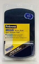 Vintage Fellowes Gel Wrist Rest and Mouse Pad Clam Shell 98741 Made In USA picture