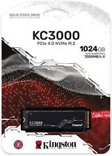 Kingston KC3000 NVMe SSD 1024GB 2048GB M.2 2280 PCIe 4.0 Solid State Disk For PC picture
