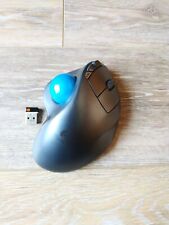 ✅ Logitech M570 Wireless Trackball Mouse With Dongle Works picture