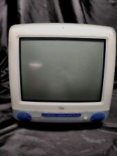 Vintage 2000 Apple iMac G3 M5521 Blue  All In One Computer Tested Works picture
