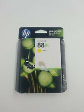 Genuine HP 88XL Yellow Color Ink Cartridge Genuine OEM Exp. 01/2012 SEALED HG23 picture