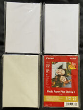 4x Official Genuine Canon Glossy Photo Paper 4x6 Inches Sample Pack picture