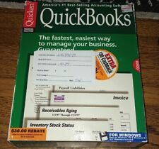 QuickBooks version 5.0 for Windows 1997 Sealed Vintage 3.5
