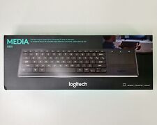 Logitech Media K830 Illuminated Wireless Keyboard TV Touchpad FACTORY SEALED picture