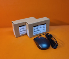 Lot of (2) Lenovo Essential USB Mouse Wired/ Optical 4Y50R20863 *NEW SEALED* picture