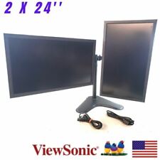 ViewSonic VA2452S Matching Dual 2x 24