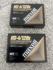 Lot Of 2 New Maxell HS-4/120S 4mm DDS-120 DDS-2 4GB/8GB Data Tape Cartridges picture