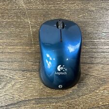 Logitech V470 Wireless Bluetooth Cordless Laser Notebook Mouse Blue M-RCQ142 picture